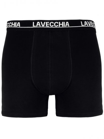 Lavecchia 1020 Boxershorts 3-pack Black - Sous-vêtements & bain - Sous-vêtements Grande Taille