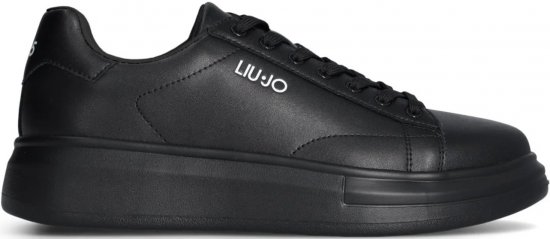 Liu Jo Big 01 Leather Sneakers Black/Black - Chaussures homme 40-52 - 