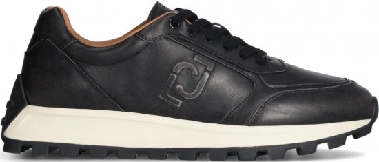 Liu Jo Running 01 Leather Sneakers Black - Chaussures homme 40-52 - 