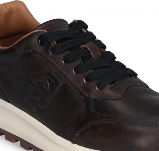 Liu Jo Running 01 Leather Sneakers Brown - Chaussures homme 40-52 - 