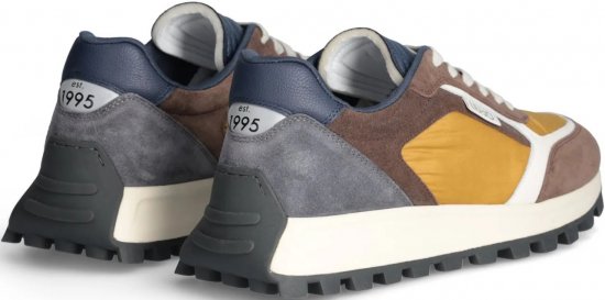 Liu Jo Running 02 Sneakers Brown/Blue/Tan - Chaussures homme 40-52 - 