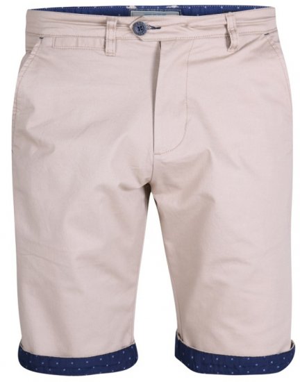 D555 Lopes Stretch Short Stone - Shorts - Shorts hommes grande taille
