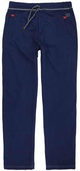 Adamo Markus Sweatpants with draw-cord Navy - Pantalons/shorts de survêtement - Survêtement/jogging grandes tailles
