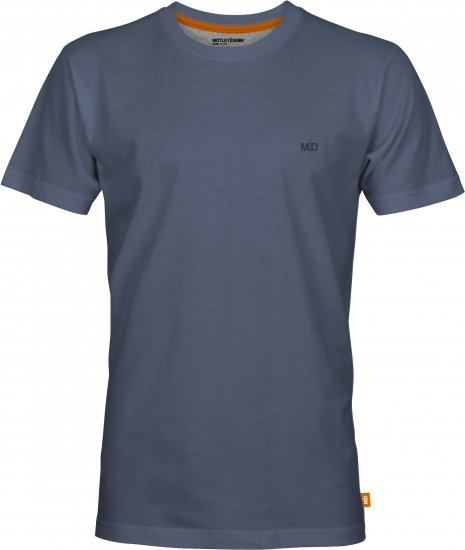 Motley Denim Malaga T-Shirt Light Indigo - T-shirts - T-shirts Homme Grande Taille
