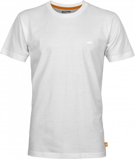 Motley Denim Malaga T-Shirt White - T-shirts - T-shirts Homme Grande Taille