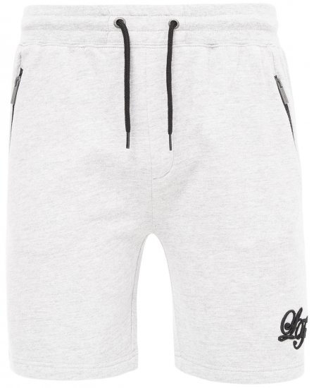 Loyalty & Faith Mesh Jersey Shorts Grey - Pantalons/shorts de survêtement - Survêtement/jogging grandes tailles