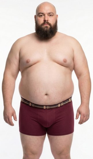 20 Nodi 979 Boxers lot de 3 Bordeaux/Gris/Bleu marine - Boxers - Boxers homme grande taille