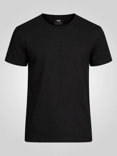 D555 Smartly T-shirt col rond Noir lot de 5 - T-shirts - T-shirts Homme Grande Taille
