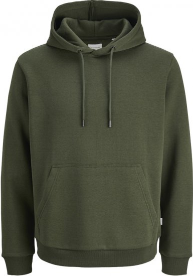 Jack & Jones Bradley Hoodie Dark Green - Sweatshirts & hoodies - Sweatshirts/Hoodies grande taille homme