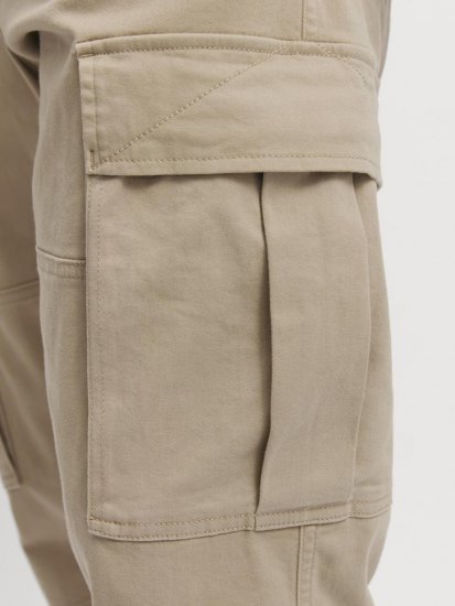 Jack & Jones Jonnie Cuffed Cargo Pants Beige - Jeans et pantalons - Jeans et Pantalons grande taille 
