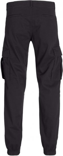 Jack & Jones Jonnie Cuffed Cargo Pants Black - Jeans et pantalons - Jeans et Pantalons grande taille 