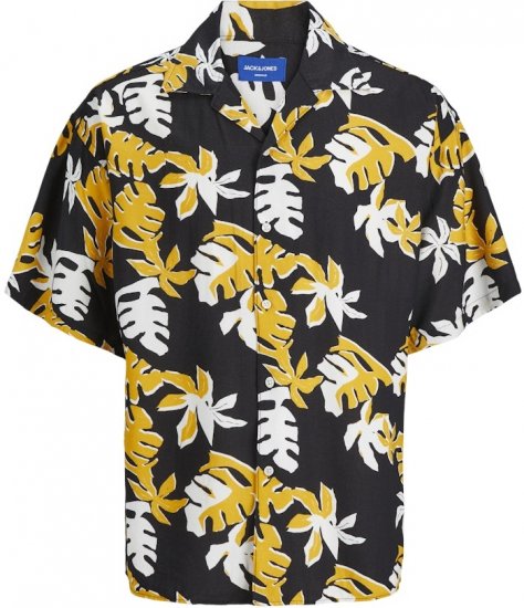 Jack & Jones JOREASTER MARSHALL Shirt Tap shoe - Chemises - Chemises Grandes Tailles Hommes