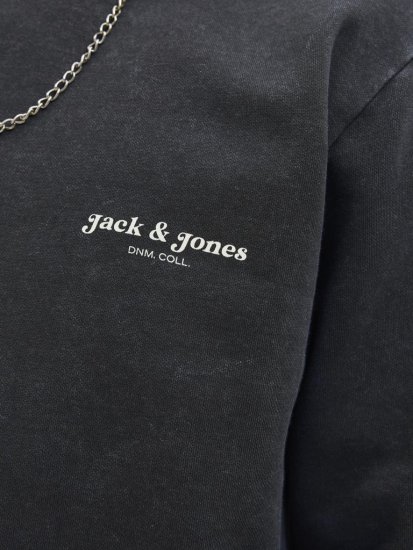 Jack & Jones Dover Sweatshirt Black - Sweatshirts & hoodies - Sweatshirts/Hoodies grande taille homme