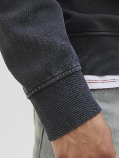 Jack & Jones Dover Sweatshirt Black - Sweatshirts & hoodies - Sweatshirts/Hoodies grande taille homme