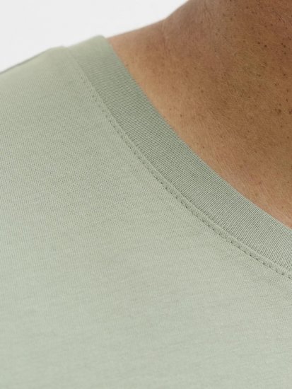 Jack & Jones Logo 2COL T-shirt Iceberg Green - T-shirts - T-shirts Homme Grande Taille