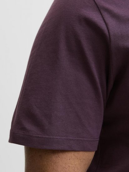 Jack & Jones Logo 2COL T-shirt Purple - T-shirts - T-shirts Homme Grande Taille