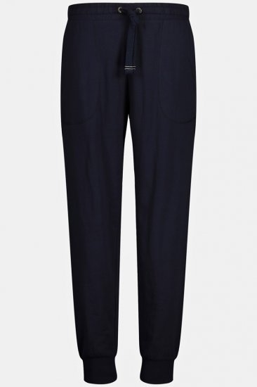 JP1880 Pyjamas Two-piece Long Sleeve and Long Trousers Navy - Sous-vêtements & bain - Sous-vêtements Grande Taille