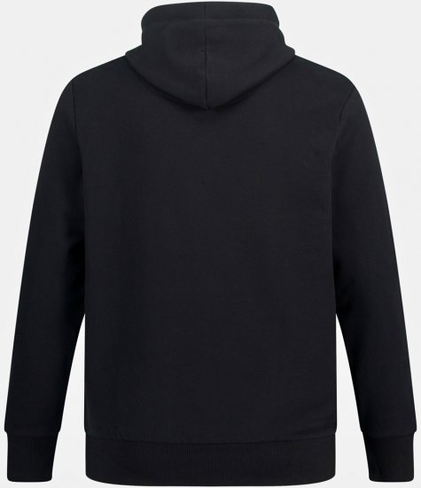 JAY-PI Hoodie with Soft Brushed Interior Black - Sweatshirts & hoodies - Sweatshirts/Hoodies grande taille homme