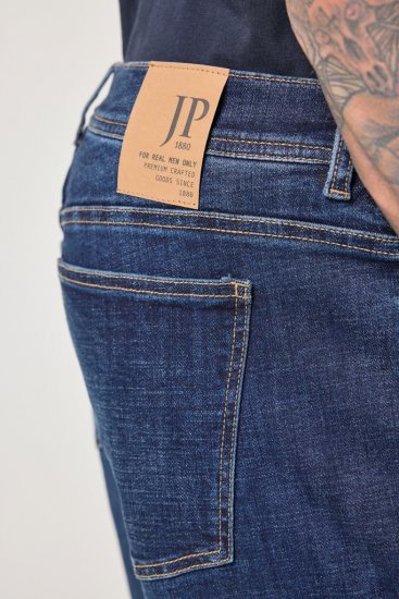 JP1880 FLEXNAMIC Jeans Tapered Loose Fit Dark Denim Blue - Jeans et pantalons - Jeans et Pantalons grande taille 