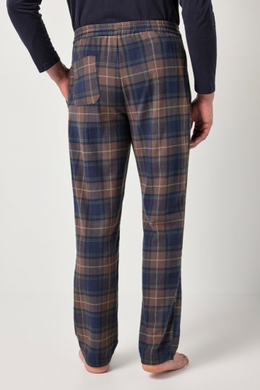 JP1880 Pyjama Trousers Flannel Check Brown - Sous-vêtements & bain - Sous-vêtements Grande Taille