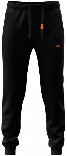 Motley Denim Berlin Sweatpants Black - Pantalons/shorts de survêtement - Survêtement/jogging grandes tailles