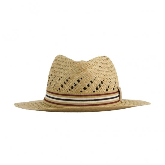 JP1880 Straw Hat Woven Yellow - Accessoires - 