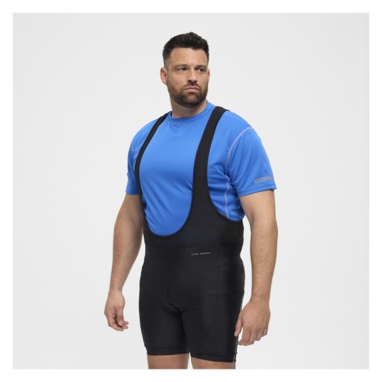 North Latitude Sport Bike Shorts With Suspenders Black - Vêtements de cyclisme - 