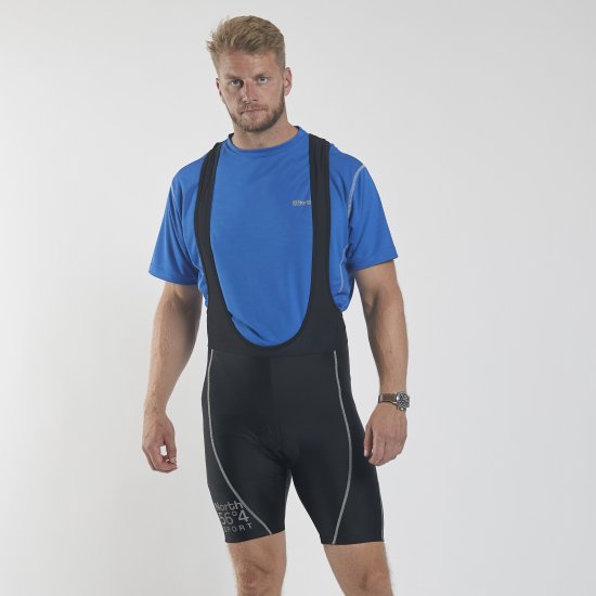 North Latitude Bike Shorts With Suspenders Black TALL - Sport & outdoor - Vêtements de sport grande taille 