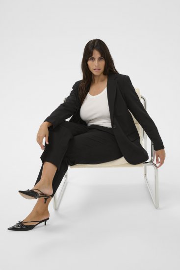 Kaffe Curve Sakira Blazer Noir Profond - Blazers - 