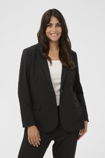 Kaffe Curve Sakira Blazer Noir Profond - Blazers - 