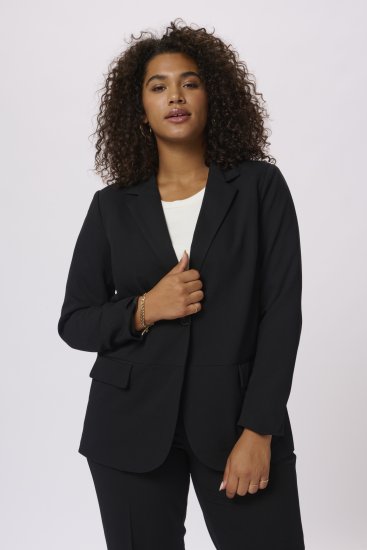 Kaffe Curve Sakira Blazer Noir Profond - Blazers - 