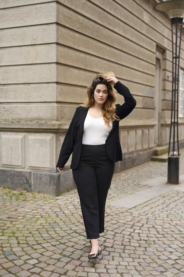 Kaffe Curve Sakira Blazer Noir Profond - Blazers - 