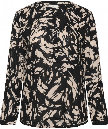 Kaffe Curve Mila Ami Blouse Noir - Blouses et tuniques - 