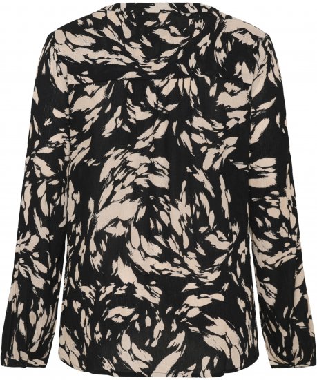 Kaffe Curve Mila Ami Blouse Noir - Blouses et tuniques - 