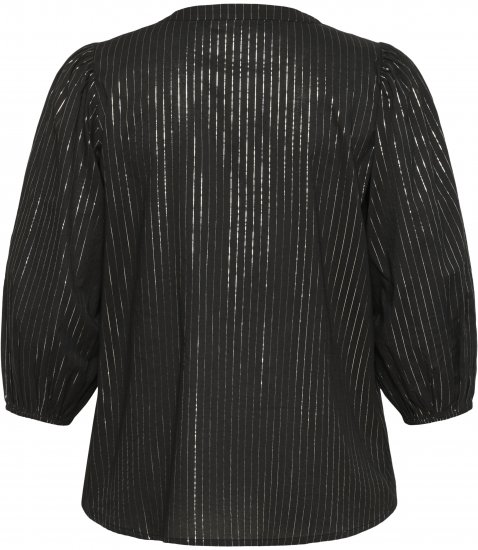 Kaffe Curve Luisa Blouse Black Deep - Chemisiers - 