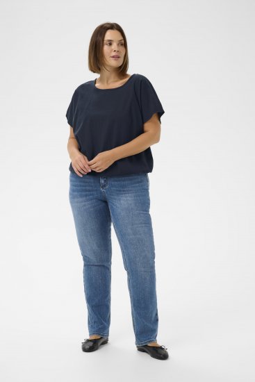 Kaffe Curve Nana Blouse à manches courtes - Blouses et tuniques - 