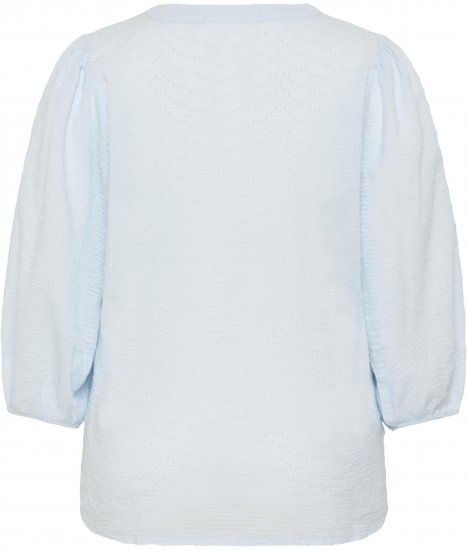 Kaffe Curve Penelopia Blouse Nantucket Breeze Blue - Chemisiers - 