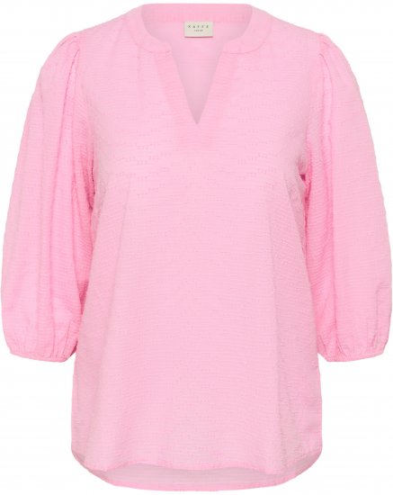 Kaffe Curve Penelopia Blouse Pink Frosting - Chemisiers - 