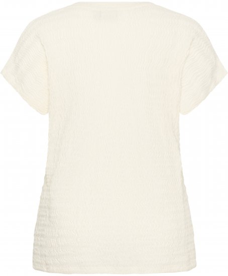 Kaffe Curve Felice Blouse Chalk - Chemisiers - 