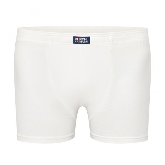 North Latitude Trunks Underwear White - Boxers - Caleçons Grande Taille 