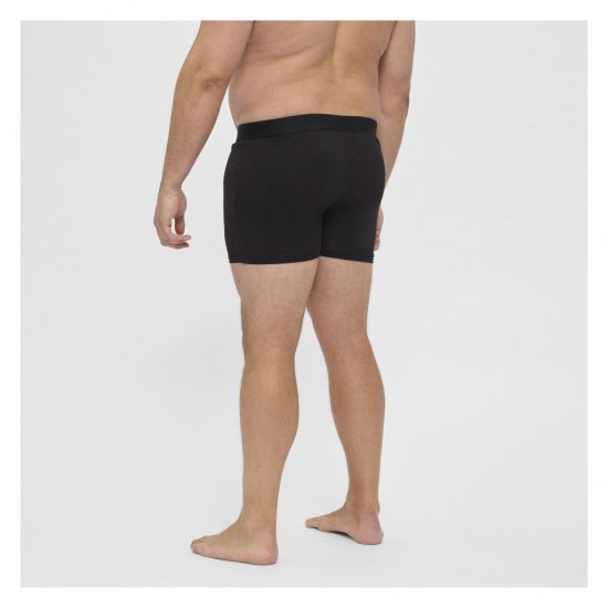 North Latitude Bamboo 2-Pack Trunks Black - Boxers - Caleçons Grande Taille 