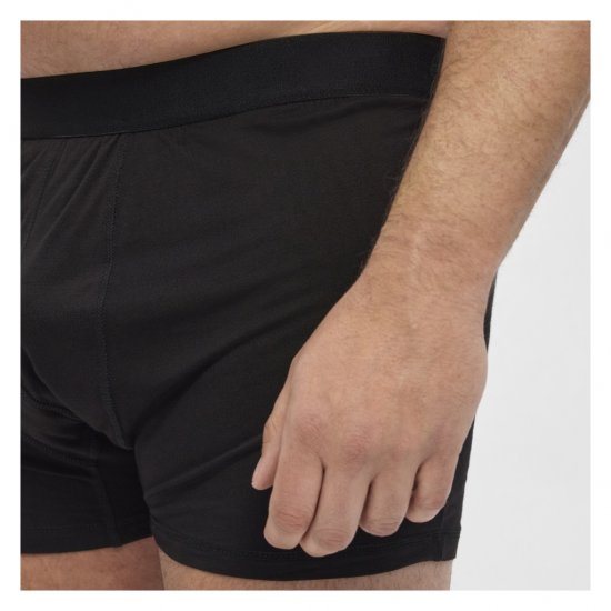 North Latitude Bamboo 2-Pack Trunks Black - Boxers - Caleçons Grande Taille 