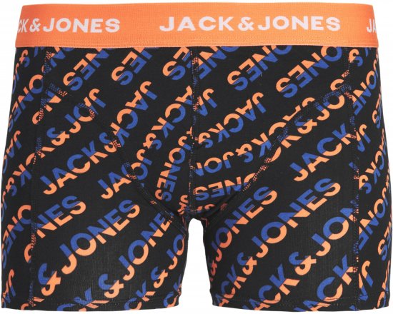 Jack & Jones Logo Trunks 3-Pack Navy Blazer - Sous-vêtements & bain - Sous-vêtements Grande Taille