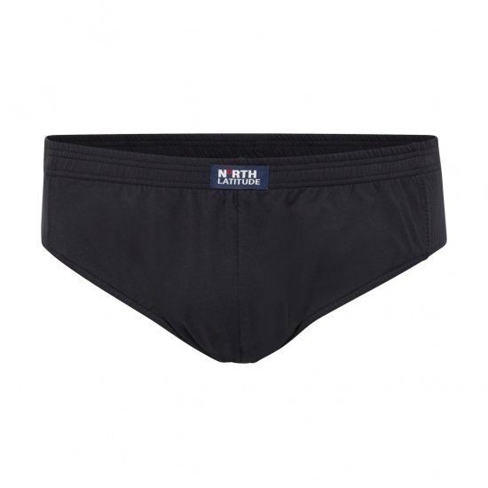 North Latitude Brief Underwear Black - Slip - Slip grande taille pour homme