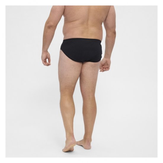 North Latitude Brief Underwear Black - Slip - Slip grande taille pour homme