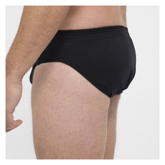 North Latitude Brief Underwear Black - Slip - Slip grande taille pour homme