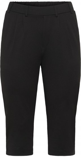 Kaffe Curve Jenna Capri Pants Black - Pantalons - 