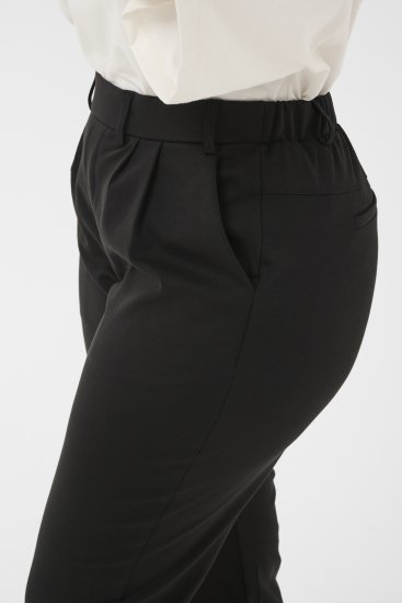 Kaffe Curve Jenna Capri Pants Black - Pantalons - 