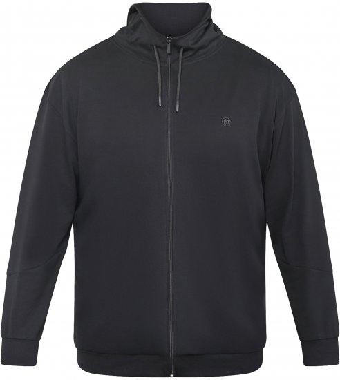 North Latitude 61325 Cardigan À Capuche Noir - Sweatshirts & hoodies - Sweatshirts/Hoodies grande taille homme