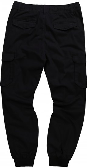 JP1880 Cargo Trousers with Many Pockets Stretchy Black - Jeans et pantalons - Jeans et Pantalons grande taille 